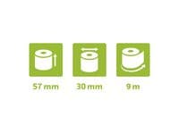 Thermorulle EXACOMPTA fenolfri 57x30mm 20st