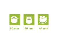 Thermorulle EXACOMPTA fenolfri 80x60mm 10st