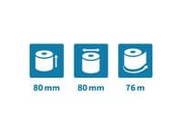 Thermorulle EXACOMPTA safecontact 80x80 10st