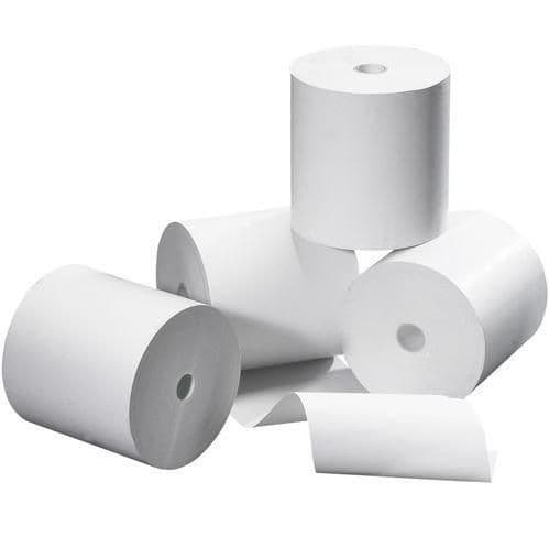 Kvitteringsrulle 57x50x12 - 29M, phenolfri, 55g, 100 stk. pr. pakke., CA-RR575012-29M55-PF