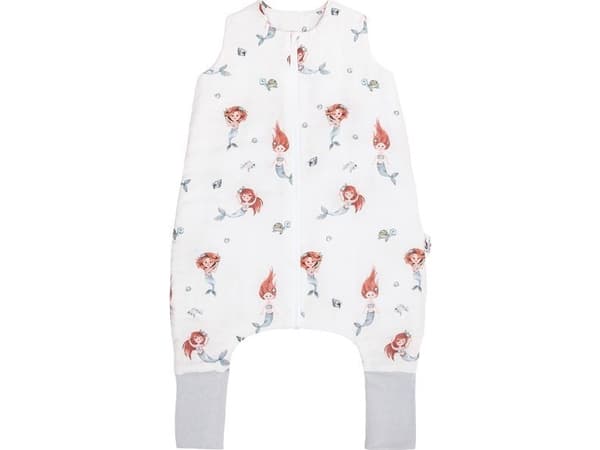 PULP BAMBOO sovsäck i muslin med leggings-Syrenki- 1 TOG sommar från 1 år till 2,5 år