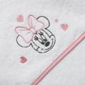 Miniatyrbild 4 av 4: DISNEY Minnie Badcape - 80 x 80 cm Vit/Rosa