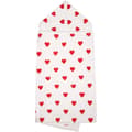 Miniatyrbild 2 av 3: Badrand - badponcho Petit Bateau - A08SI - Unisex Badcape för Baby, Marshmallow/Terkuit Röd Storlek unik