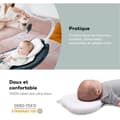 Miniatyrbillede 5 af 6: Babymoov Lovenest Original Ergonomisk Hovedstøtte, Hvid