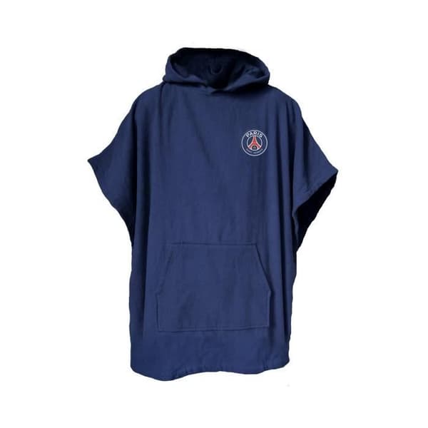 Badräkt Poncho Barn PSG - Storlek 4-8 år - 100% Bomull