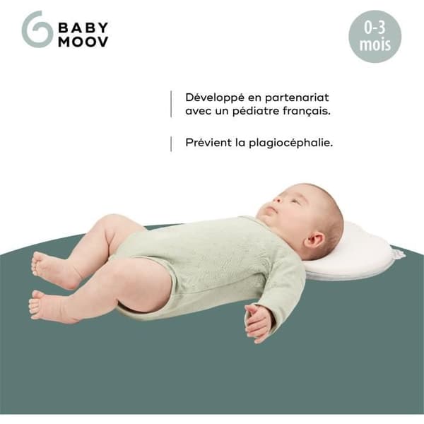 Babymoov Lovenest Original Ergonomiskt Huvudstöd, Vit