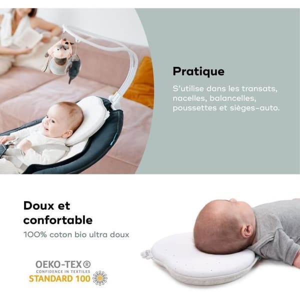 Babymoov Lovenest Original Ergonomiskt Huvudstöd, Vit