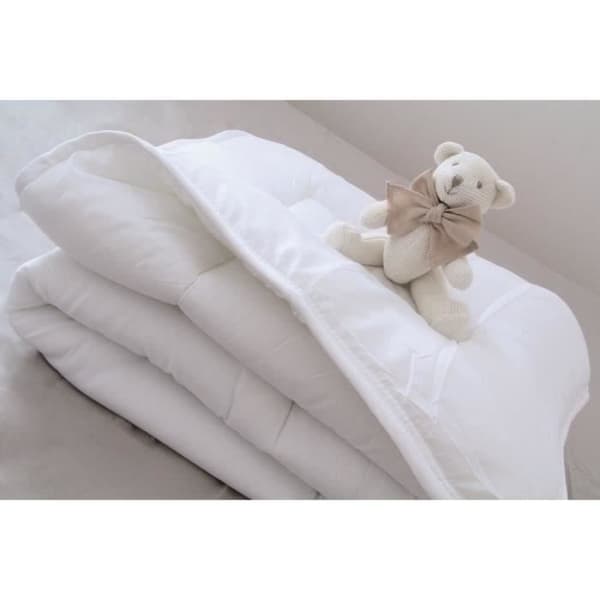 Peitto - DOMIVA - Ensimmäinen peittoni - Valkoinen - 100 x 140 cm - Lapsen - 300g/m²