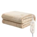 Miniatyrbillede 2 af 2: Elektrisk Opvarmet Tæppe, Justerbar Temperatur, 190W Effekt,180 130cm Khaki 2180 130cm Khaki 2
