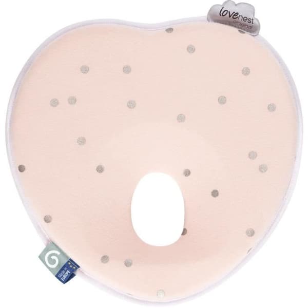 Babymoov Lovenest Original ergonomisk hovedstøtte, Pinky