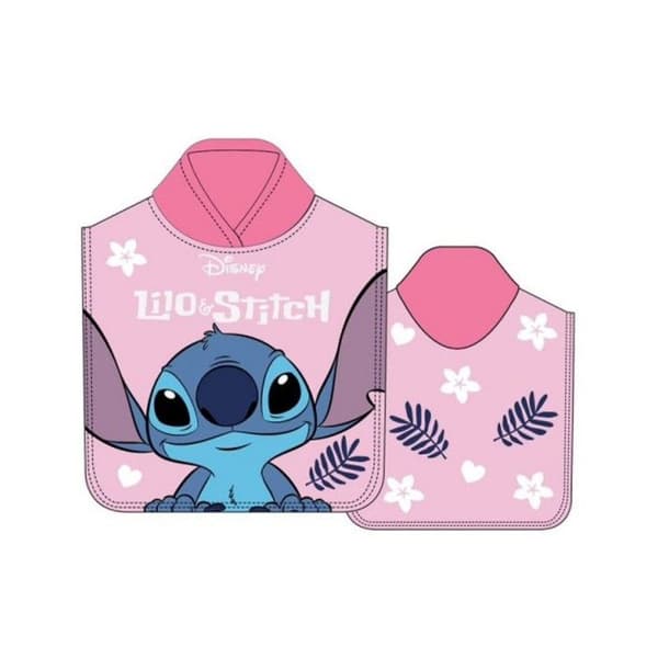 Poncho de Baño Lilo & Stitch Disney - Rosa