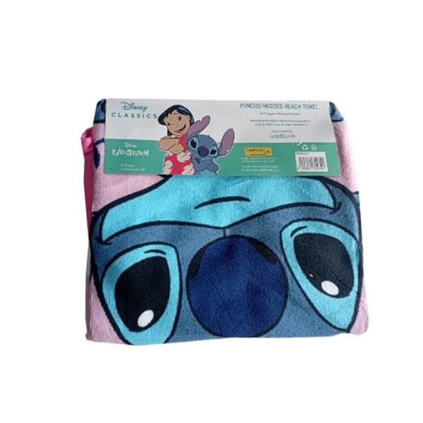 Poncho de Baño Lilo & Stitch Disney - Rosa