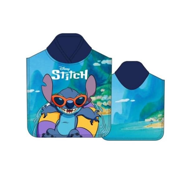 Poncho för Bad Lilo & Stitch Disney - Blå