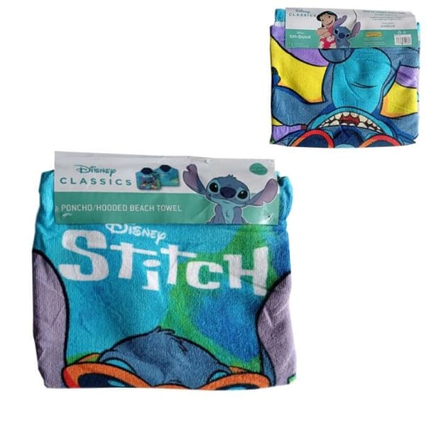 Poncho för Bad Lilo & Stitch Disney - Blå
