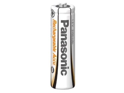Panasonic NiMH Mignon AA 2450mAh, AA, Nikkelmetallhydrid (NiMH), 1,2 V, 4 stykker, 2450 mAh