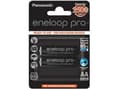 Pikkukuva 5 / 5: Panasonic eneloop pro BK-3HCDE/2BE - Akku 2 x AA-tyyppi - NiMH - (ladattava) - 2500 mAh