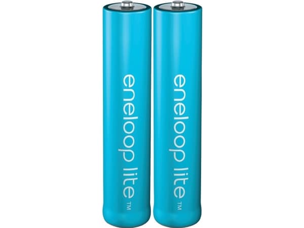 Panasonic eneloop lite BK-4LCCE - Batteri 2 x AAA - NiMH - (oppladbart) - 550 mAh
