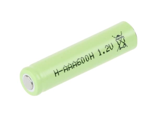 Mexcel H-AAA600H Genopladeligt AAA-batteri NiMH 600 mAh 1.2 V 1 stk