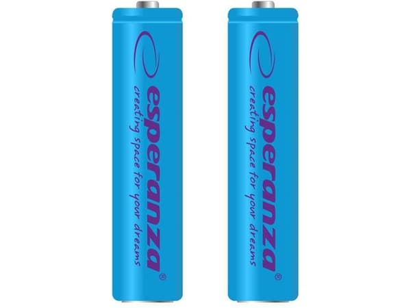 Esperanza Batteri blå AAA / R03 1000mAh 2 stk.