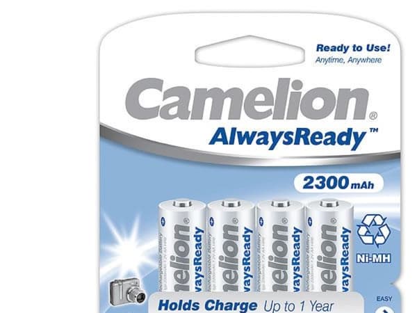 Camelion Always Ready "Premium" NH-AA2300AR-BP4 - Batteri 4 x AA-type - NiMH - (oppladbart) - 2300 mAh