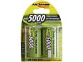 Miniatyrbild 4 av 5: ANSMANN - Batteri 2 x D - NiMH - (uppladdningsbara) - 5000 mAh