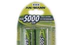 Miniatyrbild 2 av 5: ANSMANN - Batteri 2 x D - NiMH - (uppladdningsbara) - 5000 mAh