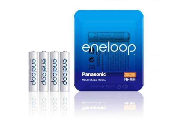 Panasonic eneloop BK-4MCCE - Batteri 4 x AAA - NiMH - (ladbare) - 750 mAh