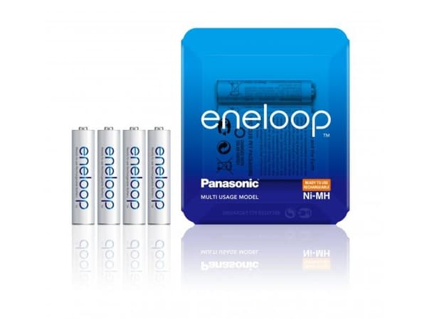 Panasonic eneloop BK-4MCCE - Batteri 4 x AAA - NiMH - (ladbare) - 750 mAh