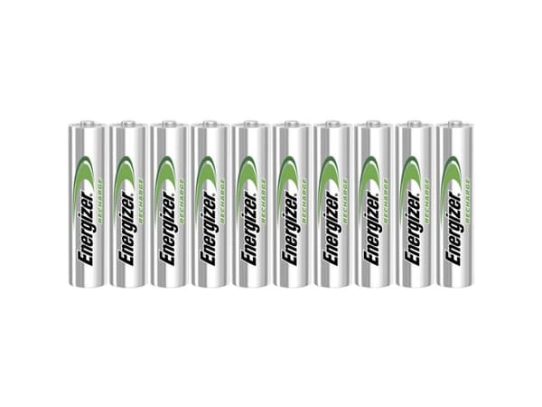 Genopladeligt AAA-batteri Energizer Power Plus HR03 NiMH 700 mAh 1.2 V 10 stk