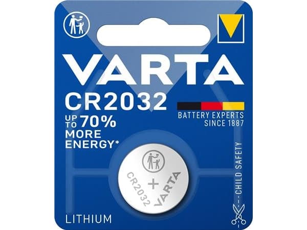 VARTA Lithium Battery3V CR2032 BIOS 10pack-1pcs