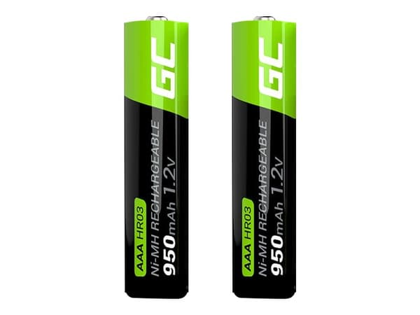 Green Cell - Batteri 2 x AAA - NiMH - (ladbare) - 950 mAh