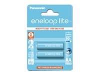 Panasonic eneloop lite BK-3LCCE - Batteri 2 x AA-type - NiMH - (ladbare) - 950 mAh