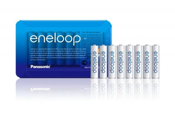 Panasonic eneloop BK-4MCCE - Batteri 8 x AAA - NiMH - (ladbare) - 750 mAh