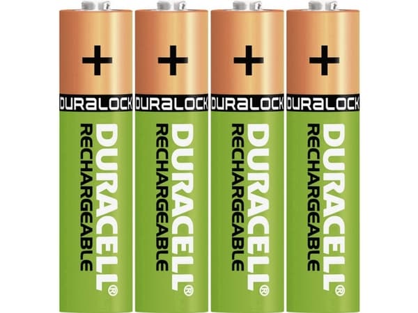 Duracell StayCharged - Akku 4 x AAA - NiMH - (ladattava) - 800 mAh