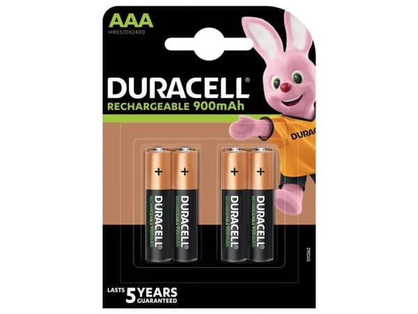 Duracell StayCharged - Akku 4 x AAA - NiMH - (ladattava) - 800 mAh