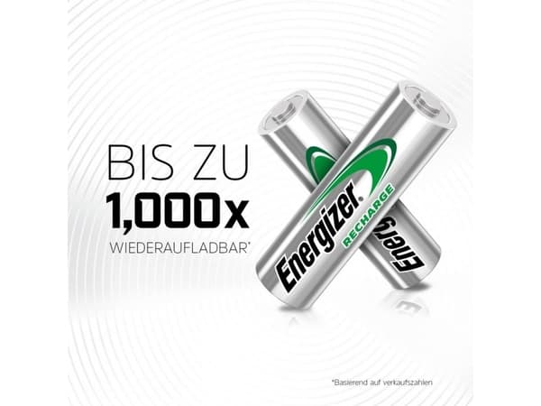 Energizer Universal HR06 ladattava AA-paristo NiMH 1300 mAh 1,2 V 4 kpl 4 kpl