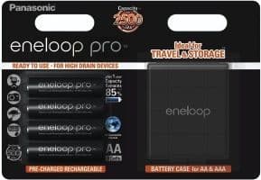 Panasonic eneloop pro BK-3HCDEC4BE - Batteri 4 x AA-type - NiMH - (ladbare) - 2500 mAh