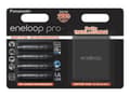 Miniatyrbilde 1 av 5: Panasonic eneloop pro BK-3HCDEC4BE - Batteri 4 x AA-type - NiMH - (ladbare) - 2500 mAh
