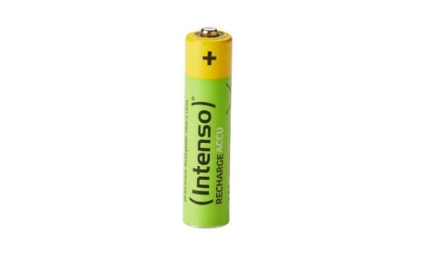 Intenso 7505114, Oppladbart batteri, AAA, Nikkelmetallhydrid (NiMH), 1,2 V, 4 stykker, 850 mAh