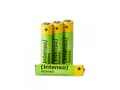 Pikkukuva 1 / 4: Intenso HR03 NiMH Energy Eco 1000mAh 4er Blister - Micro (AAA) - 1.000 mAh, Ladattava akku, AAA, Nikkeli-metallihydridi (NiMH), 1,2 V, 4 kpl, 1000 mA