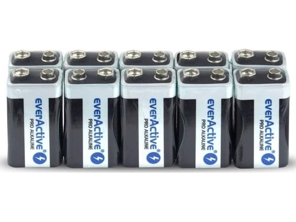 Alkaliparisto everActive 6LR61 9V (R9*) Pro alkaliparisto everActive 6LR61 9V (R9*) Pro Alkaline