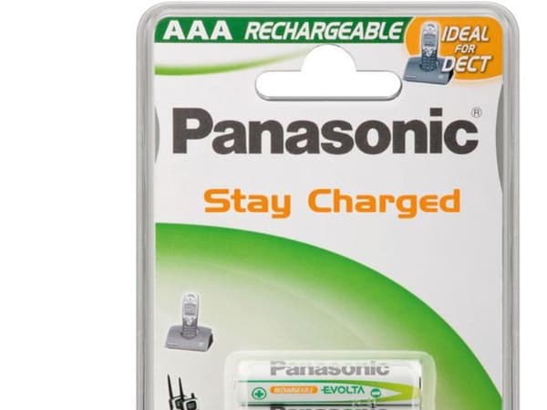 Panasonic HHR-4MVE/2BD - Akku 2 x AAA - NiMH - (ladattava) - 750 mAh
