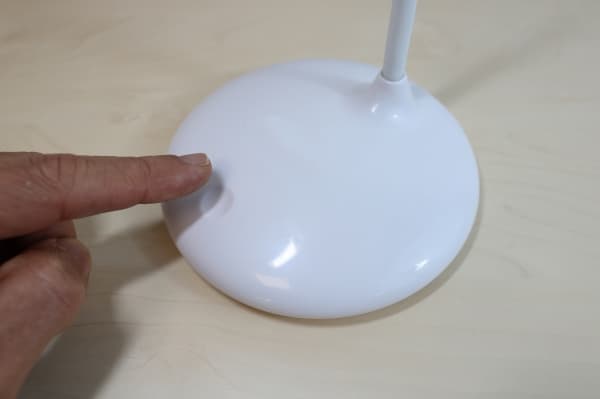 Bordslampa Unilux Nelly LED vit uppladdningsbart batteri
