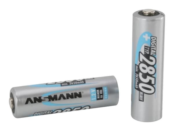 Ansmann 5.0350.92, Ladattava akku, AA, Nikkelimetallihybridi (NiMH), 1,2 V, 4 kpl, 2850 mAh