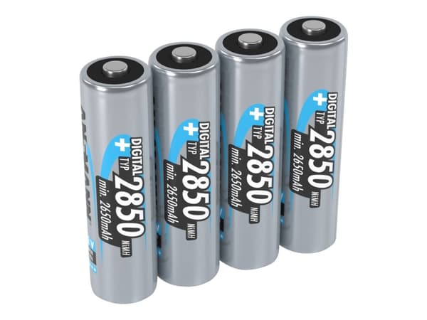 ANSMANN Digital - Batteri 4 x AA type - NiMH - (oppladbart) - 2850 mAh