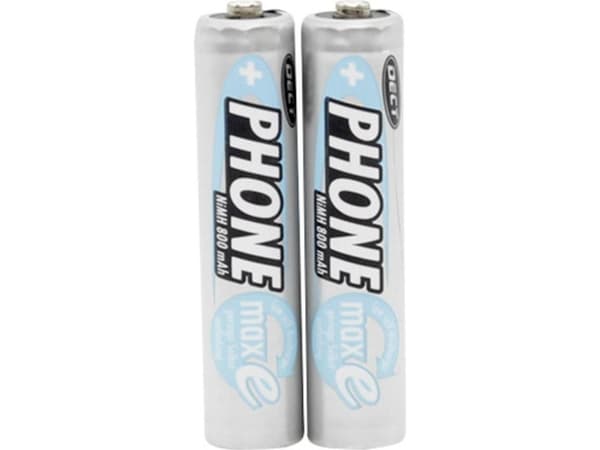 ANSMANN Energy Phone - Akku 2 x AAA - NiMH - (ladattava) - 800 mAh