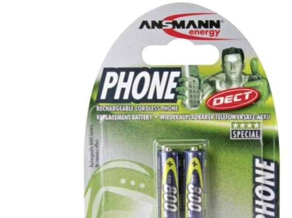 ANSMANN Energy Phone - Akku 2 x AAA - NiMH - (ladattava) - 800 mAh