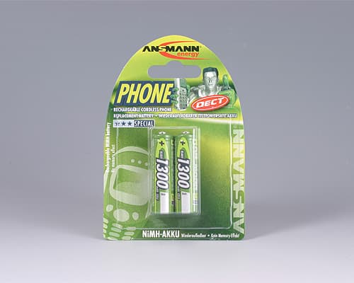 ANSMANN Mignon - Batteri AA-typ - NiCd - (uppladdningsbara) - 1300 mAh