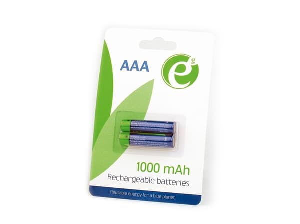 EnerGenie - Batteri 2 x AAA - NiMH - (oppladbart) - 1000 mAh