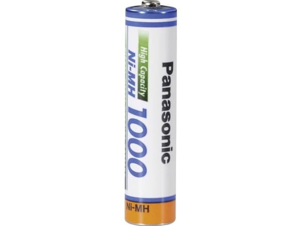 Panasonic Genopladeligt AAA-batteri NiMH 1000 mAh 1.2 V 1 stk